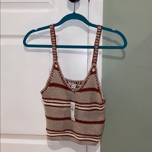 Knit Cropped Tank
